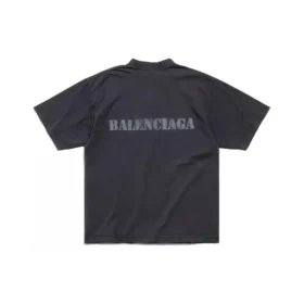 Tricou tip stencil „Negru” 764235TQVA31750