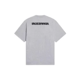 Tricou Turn Slit „Grey Black” 675016TLVB31167 Tricou Turn Slit „Grey Black” 675016TLVB31167