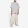 Tricou Turn Slit „Grey Black” 675016TLVB31167