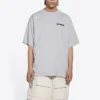 Tricou Turn Slit „Grey Black” 675016TLVB31167