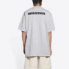 Tricou Turn Slit „Grey Black” 675016TLVB31167