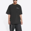 Tricou Turn Slit „Washed Black” 675016TLVB39034