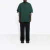 Tricou unisex cu imprimeu, croială largă „Green” 657059TKV973010