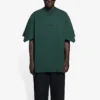 Tricou unisex cu imprimeu, croială largă „Green” 657059TKV973010