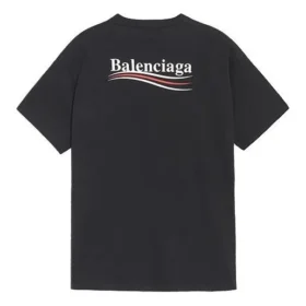 Tricou unisex cu mânecă scurtă, croială lejeră și logo, negru 556150TAV441000