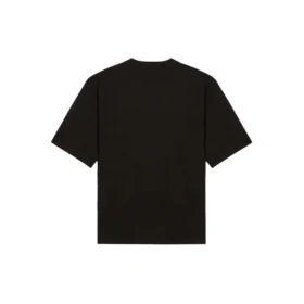Tricou unisex cu mânecă scurtă și logo clasic, negru 620941TIV501070