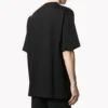 Tricou unisex cu mânecă scurtă și logo clasic, negru 620941TIV501070