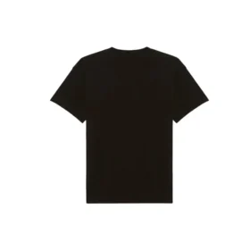 Tricou unisex cu mânecă scurtă, lejer, cu imprimeu retro al logo-ului trupei, negru 612966TIVA11000