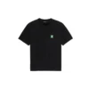 Tricou unisex cu mânecă scurtă pentru bărbați, negru, cu imprimeu logo Balenciaga 594579THV631000