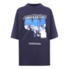 Tricou unisex cu mânecă scurtă Speed Hunters Band, violet 541704TCV381055