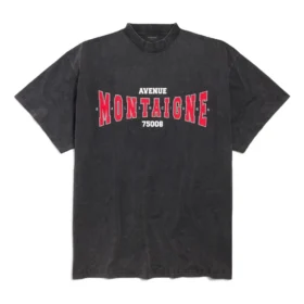 Tricour Montaigne Oversized „Black Faded” 787349TRVN31048