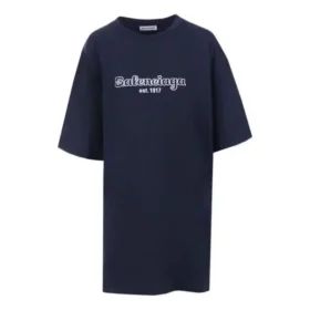 Tricouri din bumbac oversized EST. 1917 „Dark Blue” 583218TFV44