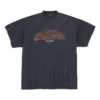 Tricouri Offshore Oversized „Black Faded” 739028TPVM81568