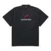 Tricouri oversized Balenciaga x Puma „Black Faded” 831305TTVA61041