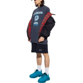 Tricouri oversized College Crest „Navy” 694576TMV954140