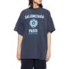 Tricouri oversized College Crest „Navy” 694576TMV954140
