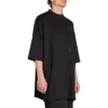 Tricouri oversized cu autocolant cu mărime „Negru” 720209TNVE41000