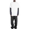 Tricouri Oversized cu decupaje „White” 761460TPVD49000