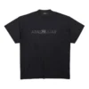 Tricouri oversized cu logo AI pe dos „Black” 787358TQVJ41750