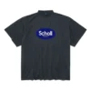 Tricouri oversized I Scholl „Black” 831305TSVT31083