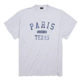Tricouri Paris France Oversized „Heather Grey” 787349TRVO81300