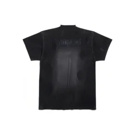 Tricouri Paris Moon Oversized „Black Faded” 739028TOVE41055