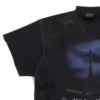 Tricouri Paris Moon Oversized „Black Faded” 739028TOVE41055