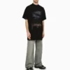 Tricouri Paris Moon Oversized „Black Faded” 739028TQVX61055