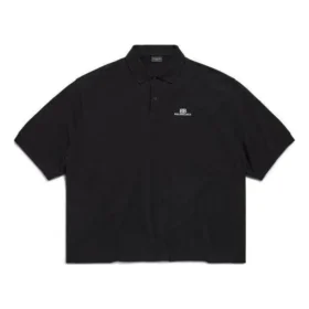 Tricouri Polo Bb Classic Oversized „Black” 791001TQVM71000