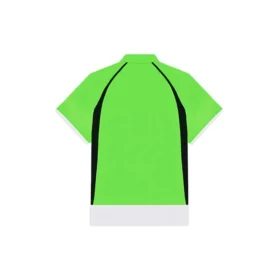 Tricouri Polo unisex FW21 cu broderie, verde 661507TKVA53007