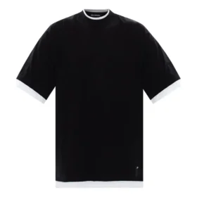 Tricouri suprapus Oversized „Black White” 644693TIVG61070
