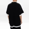 Tricouri suprapus Oversized „Black White” 644693TIVG61070