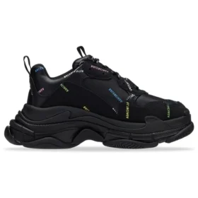 Triple S Allover Logo „Black Multi” 536737W2FA81083
