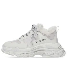 Triple S „Blană artificială – Gri” 668563W3CQ51210