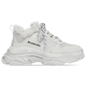 Triple S „Blană artificială – Gri” 668563W3CQ51210