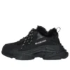 Triple S „Blănură artificială – Negru” 668562W3CQ51000