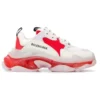 Triple S „Clear Sole – Roșu” 544351W09OH6506