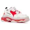 Triple S „Clear Sole – Roșu” 544351W09OH6506