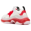 Triple S „Clear Sole – Roșu” 544351W09OH6506