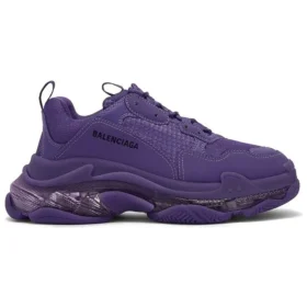 Triple S cu talpă transparentă „Deep Purple” 541624W2GA16910