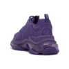 Triple S cu talpă transparentă „Deep Purple” 541624W2GA16910