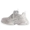 Triple S „Light Grey Rhinestones” 524039W2TST1100