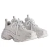 Triple S „Light Grey Rhinestones” 524039W2TST1100