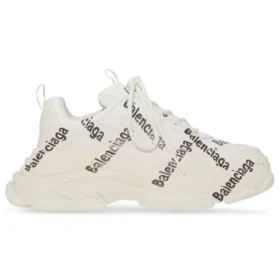 Triple S „Logotype – Alb” 524039W2FAB9010