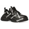 Adidași de sneakerși cu logo Triple S „Negru” 536737W2FAB1090