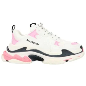 Triple S „White Light Pink” 524039W09OM5691