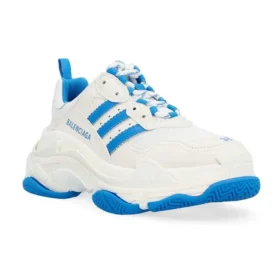 Triple S x Adidas „White Blue” 712764W2ZB39040