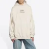 Unisex FW21 cu imprimeu logo, bej 651799TJV910905
