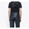 X-Rated, mărime mică, croială slim, mânecă scurtă, negru 612964TIVA71076
